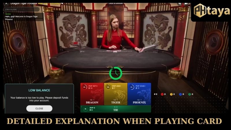 Dragon Tiger PHtaya - Instructions for playing to win big effectively 6 Detailed explanation when playing card