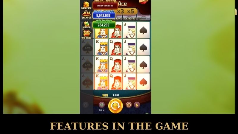 Super Ace Phtaya - The Best Slot Game Must Try For Newbie 2025 5 Features in the game