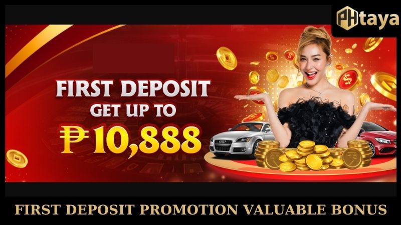 PHtaya - Transparent betting platform, strong reputation 10 First Phtaya deposit promotion valuable bonus