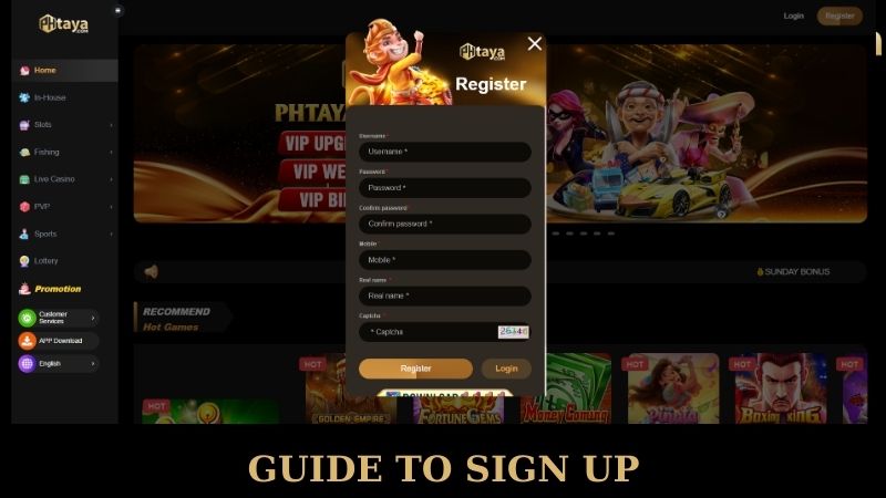 How to Register Phtaya Easily and Securely 5 Guide to sign up