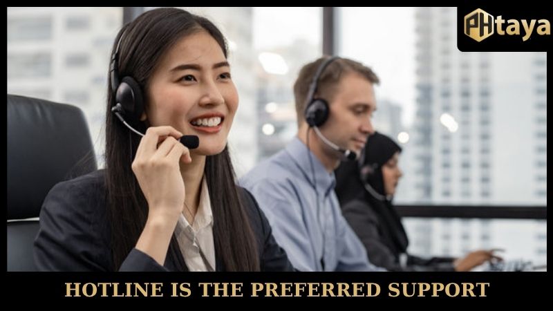Contact PHtaya - Customer care channel, VIP support 7 Hotline is the preferred support