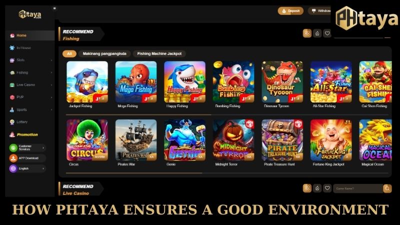 Terms And Conditions PHTAYA - Everything You Need To Know 5 How PHTAYA ensures a good environment