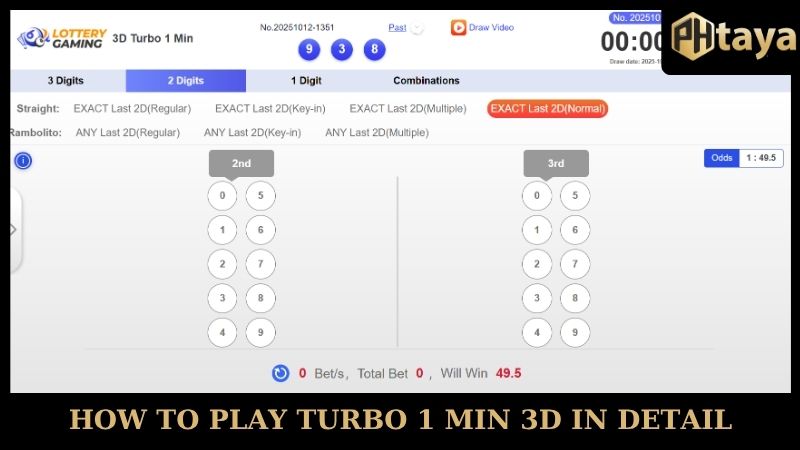 Master the game with just 3D Turbo 1 Min in 60 seconds 6 How to play Turbo 1 Min 3D in detail