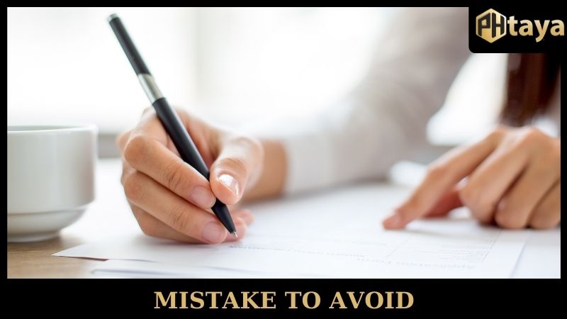 Terms And Conditions PHTAYA - Everything You Need To Know 6 Mistake to avoid