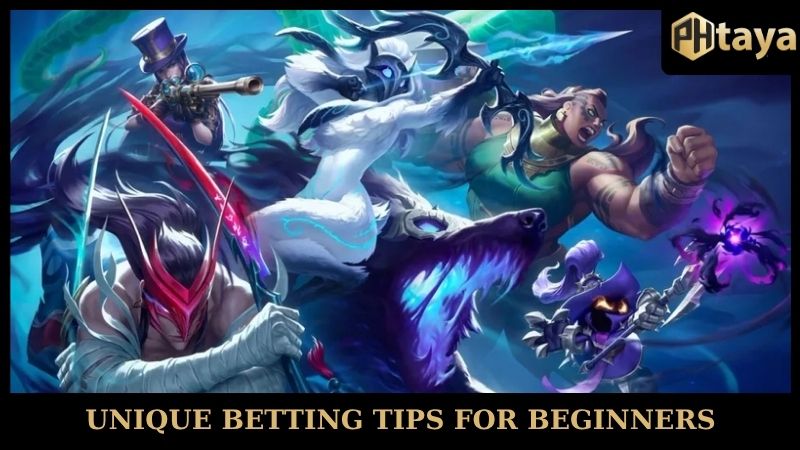 Esports PHtaya - Revealing tips to become a master 7 Unique betting tips for beginners